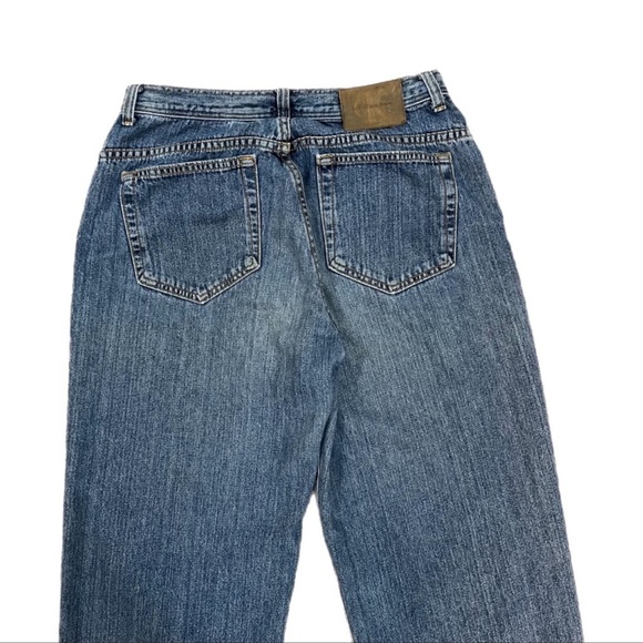 Vintage Calvin Klein Button Front Stovepipe Jean 11 Medium Stone Blue - Picture 11 of 14